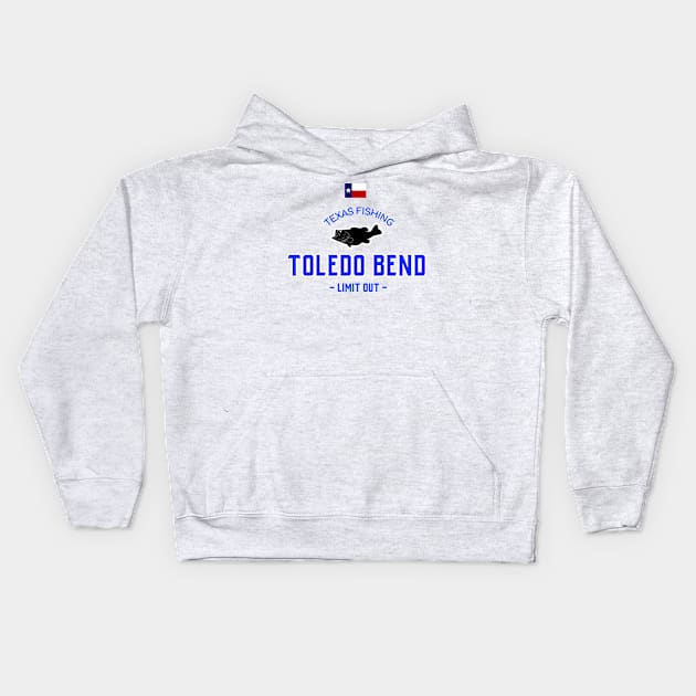 TOLEDO BEND T-SHIRT Kids Hoodie by Cult Classics